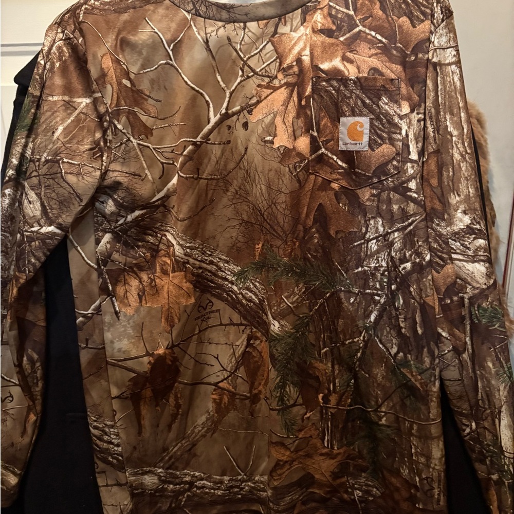 Carhartt Camouflage Long Sleeve Shirt